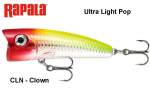 Vobler Rapala Ultra Light Pop ULP Clown 4 cm
