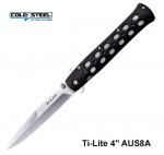 Kokkupandav nuga Cold Steel Ti-Lite 4" AUS8A MLP l&auml;hetus 9 p&auml;eva jooksul