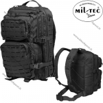 MIL-TEC US Laser Cut Assault Pack Small 20L Sejljakott, Must .