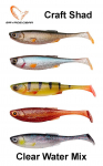 Kalap&uuml;&uuml;gi s&ouml;&ouml;t Savage Gear Craft Shad MIX jaoks l&auml;bipaistev veek 7.2 cm
