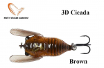 S&ouml;&ouml;t Savage Gear 3D cicada rudas 3 cm
