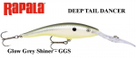 Vobler Rapala Deep Tail Dancer GGS Glow Grey Shiner 9 cm