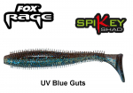 Kummist kala Fox Rage SPIKEY SHAD UV Blue Guts 9 cm