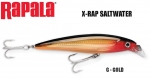 Rapala S&ouml;&ouml;t X-RAP Saltwater Gold 10 cm