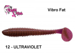 S&ouml;&ouml;t Crazy Fish Vibro Fat 6.8 17 cm Ultraviolet Kalmaar