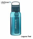 LifeStraw Go 2.0 Tritan 1.0 L veefiltriga kolb Laguna Teal MLP l&auml;hetus 9 p&auml;eva jooksul