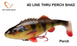 Kummikala Savage Gear 4D liin Thru Perch Shad Perch 12.5 cm
