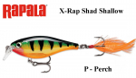 S&ouml;&ouml;t Rapala X-Rap Shad Shallow P - Perch 6 cm