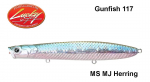 Vooblerid Lucky Craft Gunfish 117 MS MJ Herring 11.7 cm