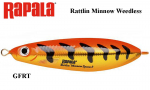 Rapala Rattlin Minnow Weedless Plekklandid RMSR 8 cm, 16 g GFRT 16 g