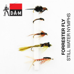 DAM Forrester Fly Lake Nymphs k&auml;rbeste komplekt 570014 .
