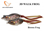 Kalap&uuml;&uuml;gi Konn Savage Gear 3D Walk Frog Brown Frog 5.5 cm