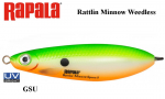 Rapala Rattlin Minnow Weedless Plekklandid  8 cm, 16 g GSU 16 g