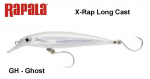 Vobler Rapala X-Rap Long Cast XXXR12 Ghost 12 cm