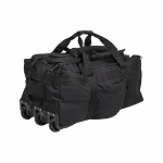 Combat Duffle kott rattaga must, 118L TLT l&auml;hetus 2-4 p&auml;eva jooksul