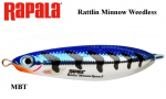 Rapala Rattlin Minnow Weedless Plekklandid8 cm, 16 g MBT 16 g