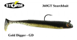 Kummist kala Storm 360GT Searchbait Gold Digger 11 cm