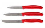 Victorinox Swiss Classic juurviljanugade komplekt, 3-osaline, punane 6.7111.34C1 BLT l&auml;hetus 1-3 p&auml;eva jooksul