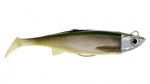 Pehme s&ouml;&ouml;t Savage Gear 3D TPE Minnow Green Silver 11 cm