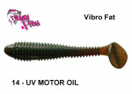S&ouml;&ouml;t Crazy Fish Vibro Fat 5 12 cm UV Motor Oil Kalmaar