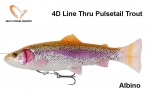 Kalap&uuml;&uuml;gi s&ouml;&ouml;t Savage Gear 4D Line Thru Pulsetail Trout Albino 20 cm