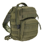 Seljakott Mil-Tec One Strap Assault Shoulder Backpack 10l - Oliiviroheline TLT l&auml;hetus 2-4 p&auml;eva jooksul