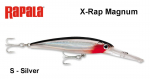 Vobler Rapala X-Rap Magnum XRMAG Silver 11 cm