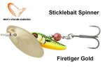 P&ouml;&ouml;rellant Savage Gear Sticklebait Spinner Firetiger Gold 4.5 g
