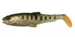 Savage Gear Craft Cannibal Paddletail Olive Pearl Silver Smolt 6.5 cm