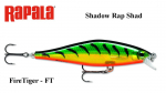 S&ouml;&ouml;t Rapala Shadow Rap Shad SDRS09 Firetiger 9 cm