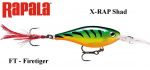 S&ouml;&ouml;t X-Rap Shad Firetiger - FT 6 cm