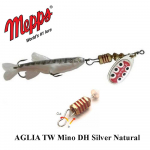 Mepps AGLIA TW Mino DH Silver Natural eemaldatava konksuga 4.5 g