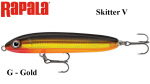 S&ouml;&ouml;t Rapala Skitter V G - Gold 13 cm