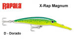 Vobler Rapala X-Rap Magnum XRMAG Dorado 12 cm