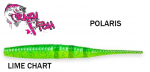 Crazy fish Polaris 10.0 cm LIME CHART Мaitsestatud peibutuss&ouml;&ouml;da Kalmaar