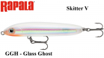 S&ouml;&ouml;t Rapala Skitter V GGH - Glass Ghost 13 cm