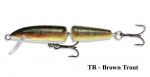 Voobler Rapala Jointed Floating J07TR Brown Trout 7,0 cm, 4 g 7 cm