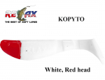 Relax  Kummist kala Kopyto H001 White Red Head 6.3 cm