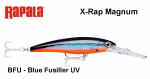Vobler Rapala X-Rap Magnum XRMAG Blue Fusiller UV 11 cm