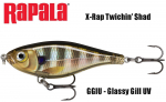 Rapala vobler X-Rap Twitchin Shad GGIU 8 cm