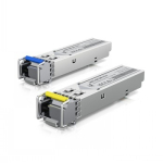 UBIQUITI 1G BIDIRECTIONAL SINGLE-MODE OPTICAL MODULE. SFP TRANSCEIVER THAT SUPPORTS 1G CONNECTIONS UP TO 3 KM USING SINGLE-MODE FIBER WITH A SIMPLEX LC UPC CONNECTOR (2-PACK)