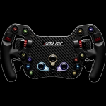 SIMAGIC FX Steering Wheel, Carbon Fiber, QR50, Shifters + Dual Clutch, S204