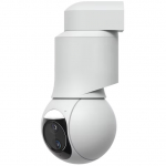 Ubiquiti UVC-G6-PTZ-W All-weather, 4K dual-lens camera with 10x hybrid zoom, 1/1.8" 8MP image sensor, Multi-TOPS AI Engine, and ultra-low latency pan-tilt-zoom control for motion tracking