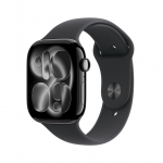 Apple Watch 11, 46 mm, GPS, M/L, must - Nutikell / MEUX4ET/A