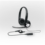 Logitech | Computer headset | H390 | Built-in microphone | USB Type-A | Black 981-000406