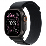 Apple Watch Ultra 3 Titanium Cellular 49mm Schwarz (Alpine Loop schwarz) Large