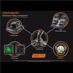 Thrustmaster | Joystick T 16000M Flight Pack | Black 2960782