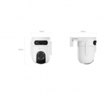 EZVIZ IP Camera CS-H9C (5MP+5MP) 4mm Color night vision,Human/Vehicle detection,Smart tracking iki 8m,Active defense,two way talk, 8xdigital | EZVIZ