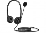 HP G2 - Headset - on-ear - wired - USB - shadow black