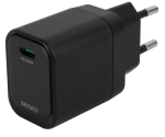 DELTACO USBC-AC151- Power adapter - 20 watt - 3 A - PD, PD/PPS (USB-C) - black